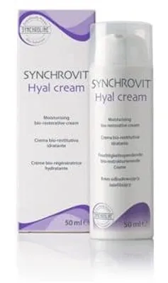 Zdjęcie produktu dla Krem ujędrniający do twarzy synchrovit hyal nawilżający przeciwstarzeniowy