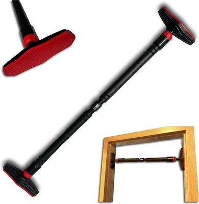 Productafbeelding van Famanu verstelbare pull-up stang, 73-105 cm, zonder schroeven - Pull-up stang voor thuisgymnastiek
