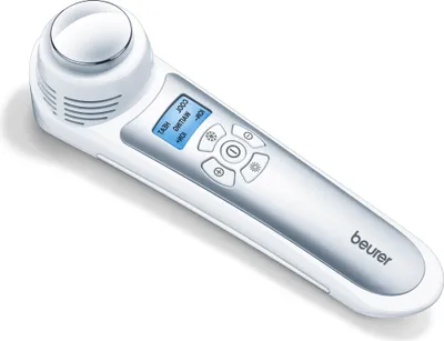 Produktbild von beurer FC 90 Anti-Aging Gesichtspflegegerät mit Ionen-, Wärme- & Kühlfunktion, 4 Stufen, LCD-Bildschirm, Netz- & Akkubetrieb, Akkuanzeige und Schnellladefunktion für glattere Haut & mehr Spannkraft