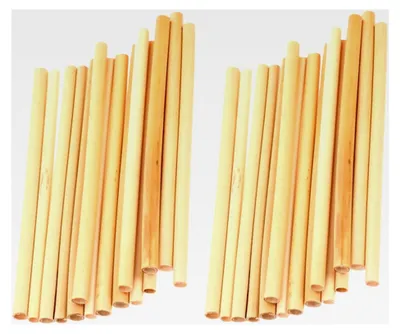 Produktbild von Selbstgemachte Bienenstöcke mit Schilfrohren, 40 Stück, natürliche Niströhren für Mauerbienen und Schmetterlinge, Durchmesser 7-11 mm für Garten und Bienenhaus