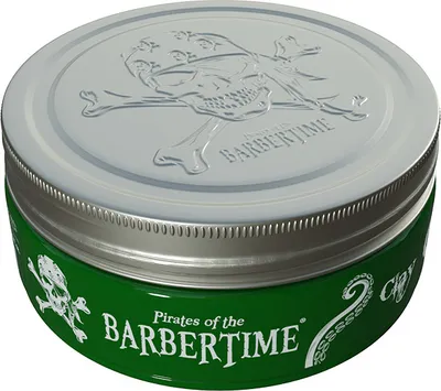 Produktbild von BarberTime Haarwax Clay Matte Pomade 150ml