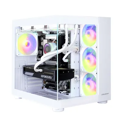 Produktbild von COUGAR Gaming-PC FV150 WT 7486 Core Ultra 9 285K Wasserkühlung 32GB DDR5 RAM 1TB SSD RTX 5080 Windows 11
