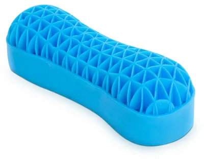 Produktbild von Ergonomisches Nackenkissen aus Silikongel – atmungsaktiv und formbeständig – mit abnehmbarem, waschbarem Bezug – 27 x 9 x 9 cm [BW4006]