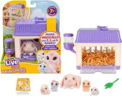 Obrázok produktu pre Moose Toys Little Live Pets Mama Surprise, Zviera, 5 rok / roky, Viacfarebný