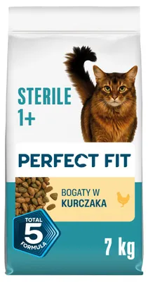 Produktbild von Perfect Fit Sterile Trockenfutter für kastrierte Katzen mit Huhn 7kg