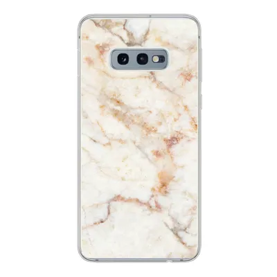 Produktbild von MuchoWow® Handyhülle Schutzhülle Hülle für Samsung Galaxy S10e Marmor - Braun - Luxus Silikon Softcase Handy Hülle - Handy