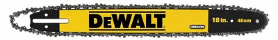 STANLEY BLACK+DECKER Führungsschiene mit Kette Führungsschiene 46 cm mit Kette für Kettensäge DEWALT DT20661