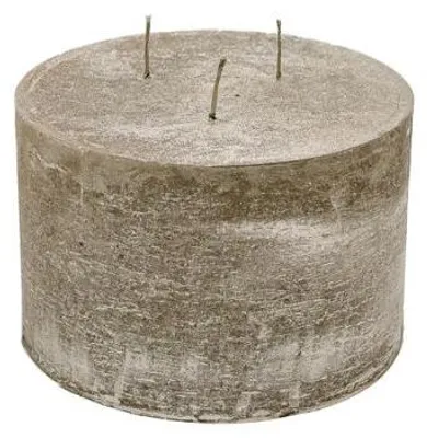 Productafbeelding van Branded kaars, Ø 15 cm × 10 cm - Brons - Brandduur: ongeveer 90 uur.