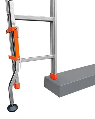 Leiterverlängerungsständer, abnehmbarer Fuß, Ausgleich bis 27 cm