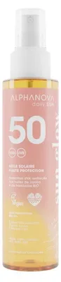 Productafbeelding van Alphanova Sun Protective Sun Oil Sun Glow Bio Spf50 (125 ml)