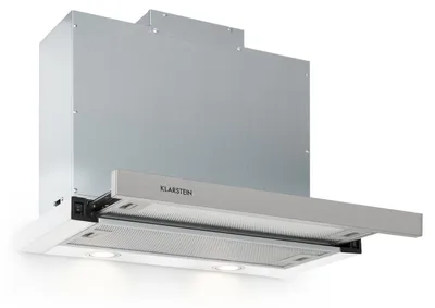 Image de Mariana 60 hotte plate 500 m³/h évacuation d'air LED blanche