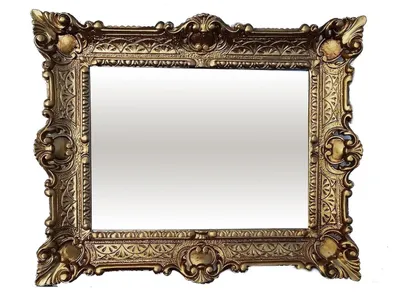 Immagine prodotto di Elzusha - Specchio da parete barocco antico, finitura dorata, 56 x 46 cm