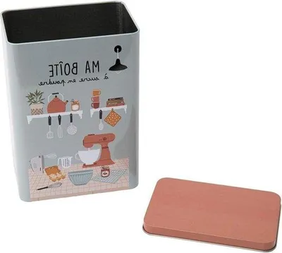 Productafbeelding van Metalen suikerpotten met een vintage design