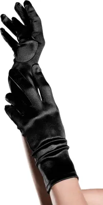 Produktbild von Satinhandschuhe Farbe: weiß