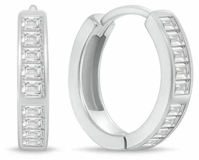 Immagine prodotto di Orecchini in argento con zirconi EA1224W