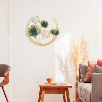 Immagine prodotto di Wallity, Weifang- TNL1921, Verde, Altre decorazioni per la casa, 70 x 70 x 7 cm, 100% metallo