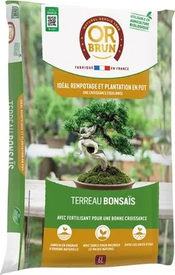 Image de Terreau Bonsaïs Uab 6 L / Nc - Or Brun