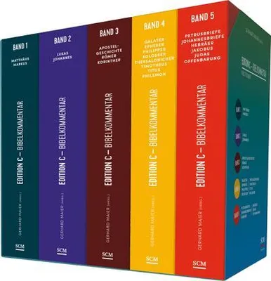 Produktbild von Edition C Bibelkommentar, Neues Testament, Gesamtausgabe im Schuber