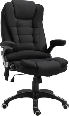 Immagine prodotto di Sedia da ufficio gaming con funzione massaggio, regolabile in altezza, dimensioni 67x74x116-126 cm (nera)