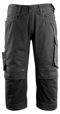 Produktbild von MASCOT 14249-442-09-C60, Hosen, Unisex, Schwarz, C60, 1130 mm, Baumwolle, Polyester