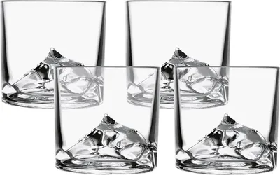 Zdjęcie produktu dla Zestaw 4 szklanek do whisky Liiton - Everest, 270 ml