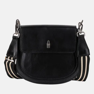 Image de DOROTI - Sac à bandoulière en cuir noir