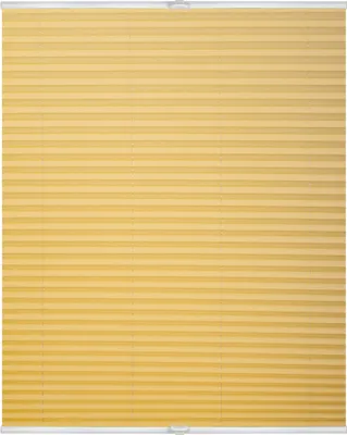 Produktbild von Lichtblick Plissee Klemmfix, ohne Bohren, verspannt Gelb, 85 cm, 85 cm x 130 cm (B x L) PKV.085.130.11