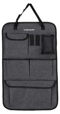 Produktbild von Dunlop Autositz Organizer – Rücksitz Organizer mit Mehreren Fächern – Auto Organizer Rücksitz für Kinder – Praktisches Autozubehör Innenraum