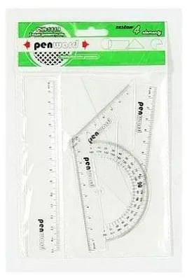 Produktbild von Geometrieset, 4-teilig – Penword