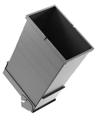 Obrázek produktu pro Hailo KippBox 35 l tmavě šedý pro skříňky od 40 cm