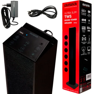 Zdjęcie produktu dla Aiwa TSBT-270BK, Przewodowy i Bezprzewodowy, 50 W, Czarny