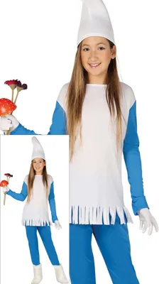 Produktbild von Maerchenhafte Zwergenfee Blaue Magie Kostuem Karneval Kinder Fasching Kokett Moderner Narr Witzfigur Jahreszeitenverkleidung, Größe: 128/134 Farbe: Blau