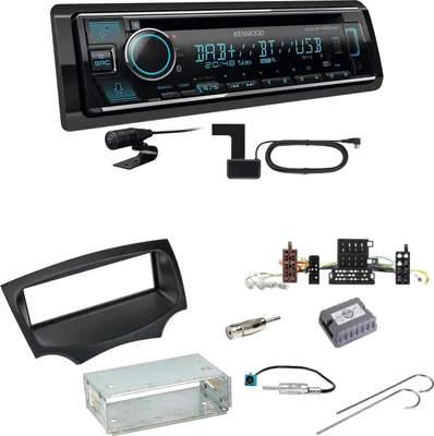 Produktbild von Kenwood KDC-BT760DAB Bluetooth Digitalradio USB CD Einbauset für Ford KA RU8