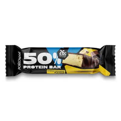 Immagine prodotto di Polleo Sport 50% Protein Bar, 50 g - Choco Banana