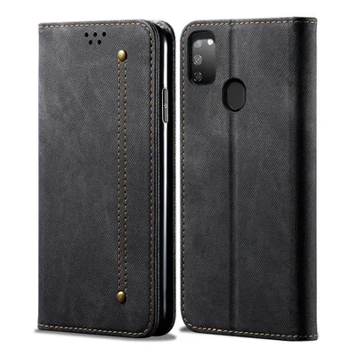 Obrázek produktu pro Galaxy M30S Pouzdro, Kožené Peněženkové Pouzdro s Magnetickým Uzavíráním a Pouzdro s Funkcí Stojánku pro Samsung Galaxy M30S černé