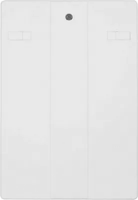 Produktbild von Revisionstür Revisionsklappe weiß 400x600mm mit Schloss hochwertiger ASA- Kunststoff mit Einbaurahmen