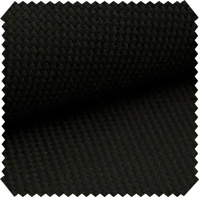 Produktbild von novely® GRANA - Melierter Webstoff - Leicht Grob Gewebter Möbelstoff - Robuster Polsterstoff aus Oxfordbindung - Pflegeleichte Meterware 1lfm - Farbe: 22 Schwarz