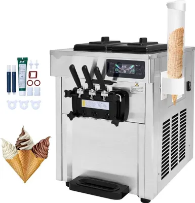 Obrázek produktu pro Zmrzlinovač - italský zmrzlinovač - 3 příchutě - 18-28 l/h