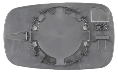 Produktbild von ABAKUS Spiegelglas Außenspiegel Links für RENAULT Clio III Schrägheck (BR0/1, CR0/1) Asphärisch 3114G01