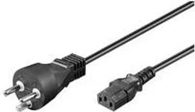 Image de Microconnect PE120430R Übertragungskabel Schwarz 3 m