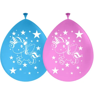 Immagine prodotto di Unicorno - 8 palloncini in lattice