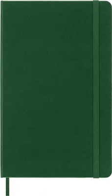 Produktbild von Moleskine Notizbuch, Format Large/A5, kariert, in Myrtegrün
