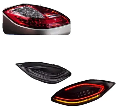 Obrázek produktu pro Zadní světlo, kompatibilní s Porsche Panamera 970.1 970.2 2010-2017, LED design, odolný materiál, 10-13 černá