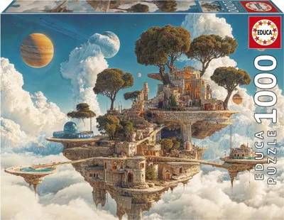 Productafbeelding van EDUCA Puzzel: Koninkrijk in de Wolken, 1000 stukjes