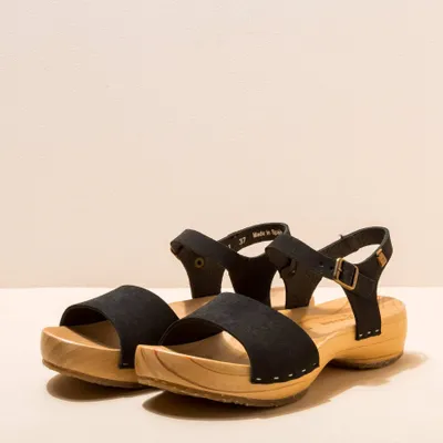 Produktbild von El Naturalista Sandalen Damen N5831 SKIN BACK BLACK / SHOKUNIN Farbe Schwarz