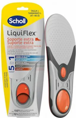 Produktbild von Scholl Liquiflex Insole Extra Comfort Support Size L