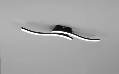 Zdjęcie produktu dla Lampa sufitowa LED ROUTE 5W 4000K 600lm metal czarno-biała wym:7x56x56cm IP20 RL