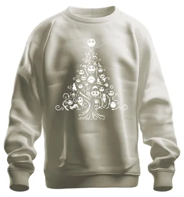 Immagine prodotto di Albero di Natale Nightmare before Christmas - Regalo di Natale unisex felpa pullover, natura, S