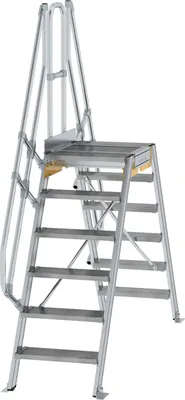 Produktbild von MUNK Überstieg 60° inkl. einen Handlauf, Stufenbreite 600mm, 2x6 Stufen