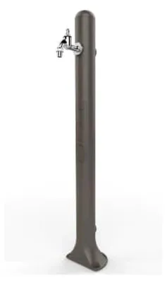 Produktbild von Wassersäule aus Kunststoff - 99 cm hoch - in Grau (RAL 7030)